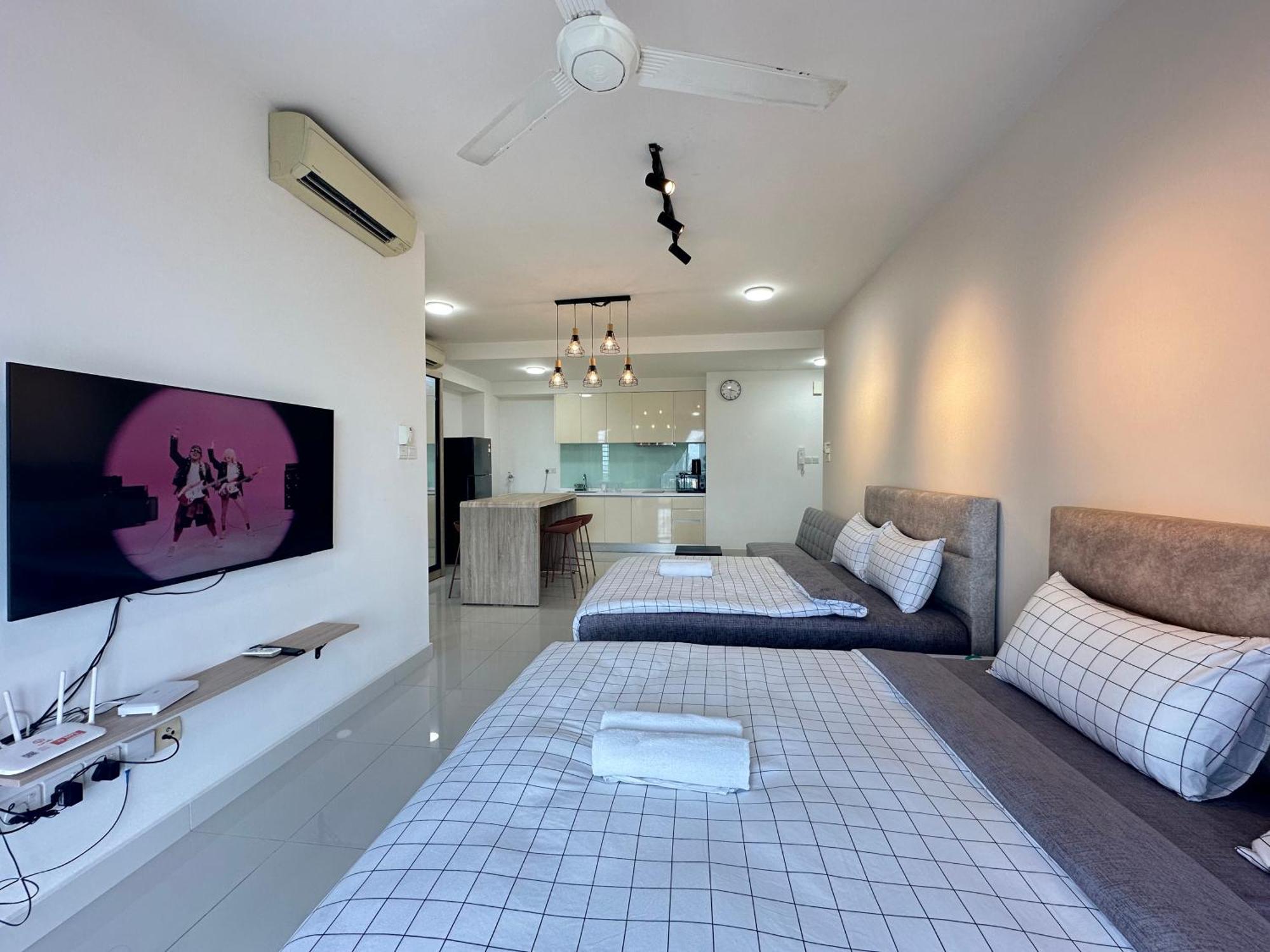 Teega Suites Puteriharbour By Wp Homestay Джохор-Бару Номер фото