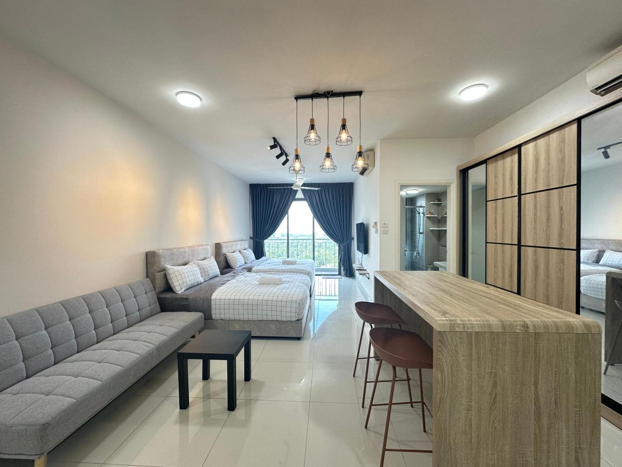 Teega Suites Puteriharbour By Wp Homestay Джохор-Бару Номер фото